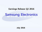 Samsung Q2 2016 financial results show higher sales than Apple