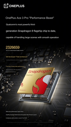 The SoC (image source: OnePlus [machine translated)