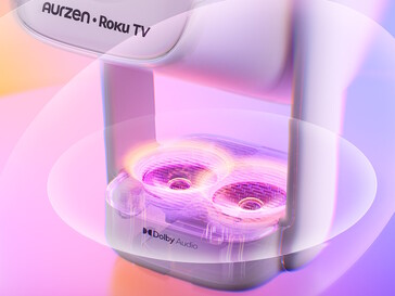 The Aurzen Eazze D1R Air projector comes with dual 5W Dolby Audio speakers.