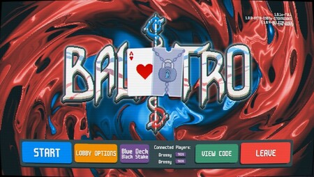 Pictured: Screenshot of lobby menu in the current version of BalatroMultiplayer (Image Source: Mod authors Virtualized, TGMM, developer Localthunk