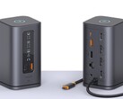 The Baseus Spacemate is a USB-C dock with eleven ports. (Image source: Baseus)