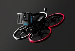 The GoPro Hero 10 Black Bones is light enough to be carried by an FPV drone. (Image source: GoPro)