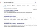Some private WhatsApp group invite links may be searchable. (Source: WhatsApp)