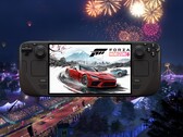 Forza Horizon 6 shown on Steam Deck handheld