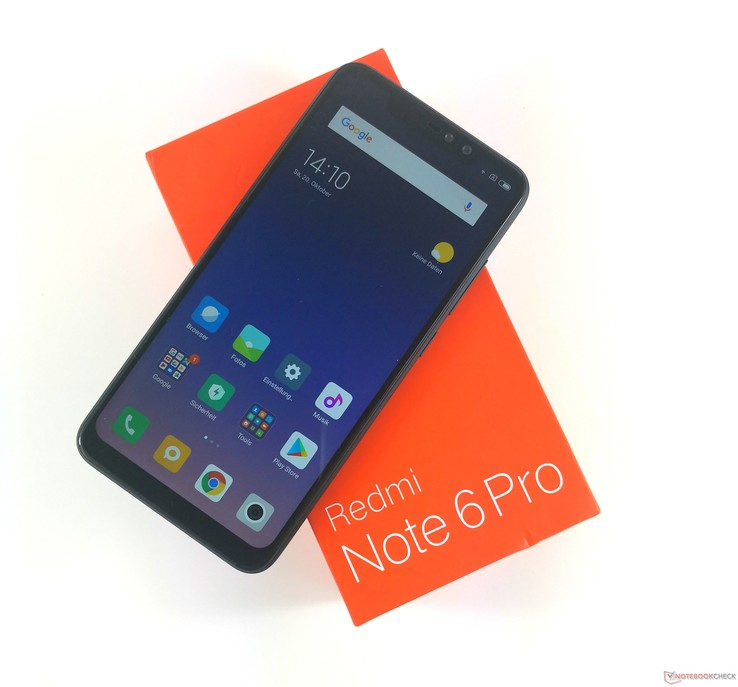 Xiaomi Redmi Note 6 Pro Smartphone Review Notebookcheck Net Reviews