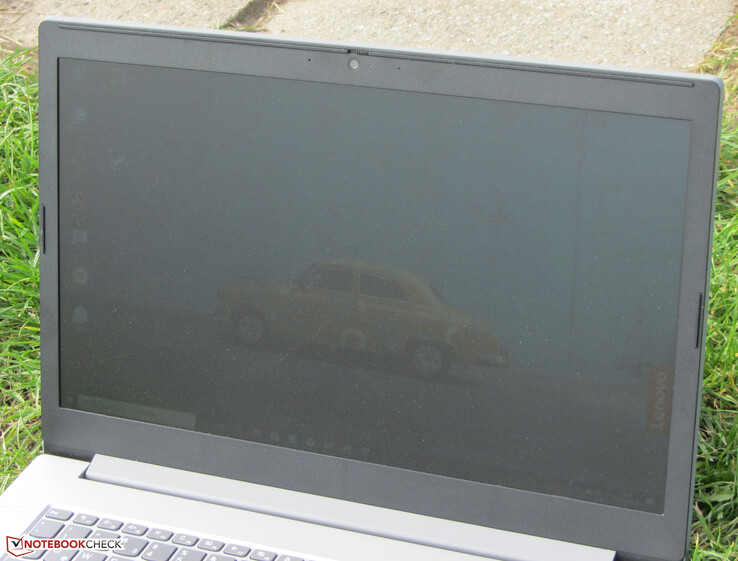 The Ideapad outdoors