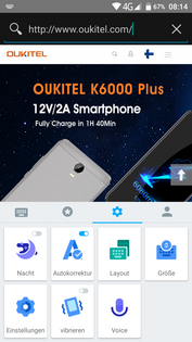 Oukitel K6000 Plus keyboard settings (and more)