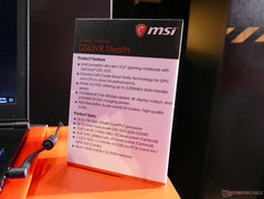 MSI GS63VR Stealth