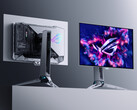 The ROG Swift OLED PG27AQWP-W is VESA DisplayHDR 500 True Black certified and provides 99.5% DCI-P3 colour space coverage. (Image source: Asus)