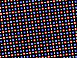 Sub-pixel array