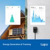 The TP-Link Tapo P410M Smart Wi-Fi Outdoor Plug can monitor energy usage. (Image source: Tapo)