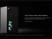A poster highlighting the Xbox Disc to Digital initiative