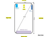 Xiaomi POCOPHONE layout and dimensions draft, handset surfaces at FCC (Source: Slashleaks)