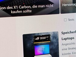 Clearly visible raster effect (slightly amplified by the camera)