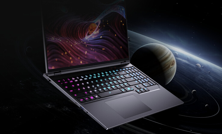 The Chuwi GameBook also has a multi-zone RGB keyboard. (Image source: Chuwi)