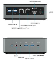 The Minisforum EliteMini HM80 offers extensive connectivity options