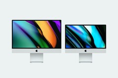 The new iMac has been imagined in 24.2 and 29.4-inch variants. (Image source: ALTRD Studio)