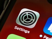 Close-up of an iPhone screen showing the Settings app icon