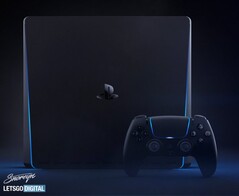 PS5 artistic concept. (Image source: LetsGoDigital/Snoreyn)