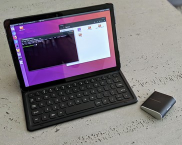 The Galaxy Tab S4 can support Linux, which offers tremendous potential. (Source: Notebookcheck)