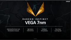 The 7nm Vega finds applications in High Performance Computing. (Source: AMD)