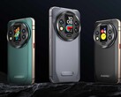 The WP200 Pro smartphones sports a smartwatch and headset (Image source: Oukitel)