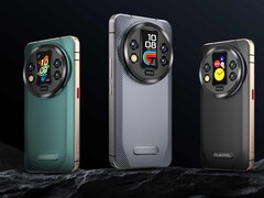 The WP200 Pro smartphones sports a smartwatch and headset (Image source: Oukitel)