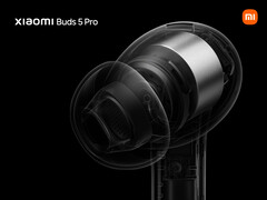 The Buds 5 Pro is Xiaomi&#039;s answer to Apple&#039;s AirPods Pro 2. (Image source: Xiaomi)