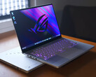 Two of the six SKUs of 2024 Asus ROG Zephyrus G14 are now available for purchase (Image source: NotebookcheckReviews on YouTube)