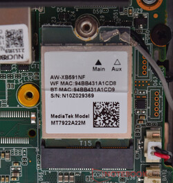 WLAN module in the Geekom AE7