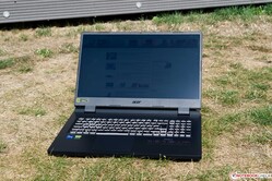 Acer Nitro 5 AN517-55-738R in sunlight