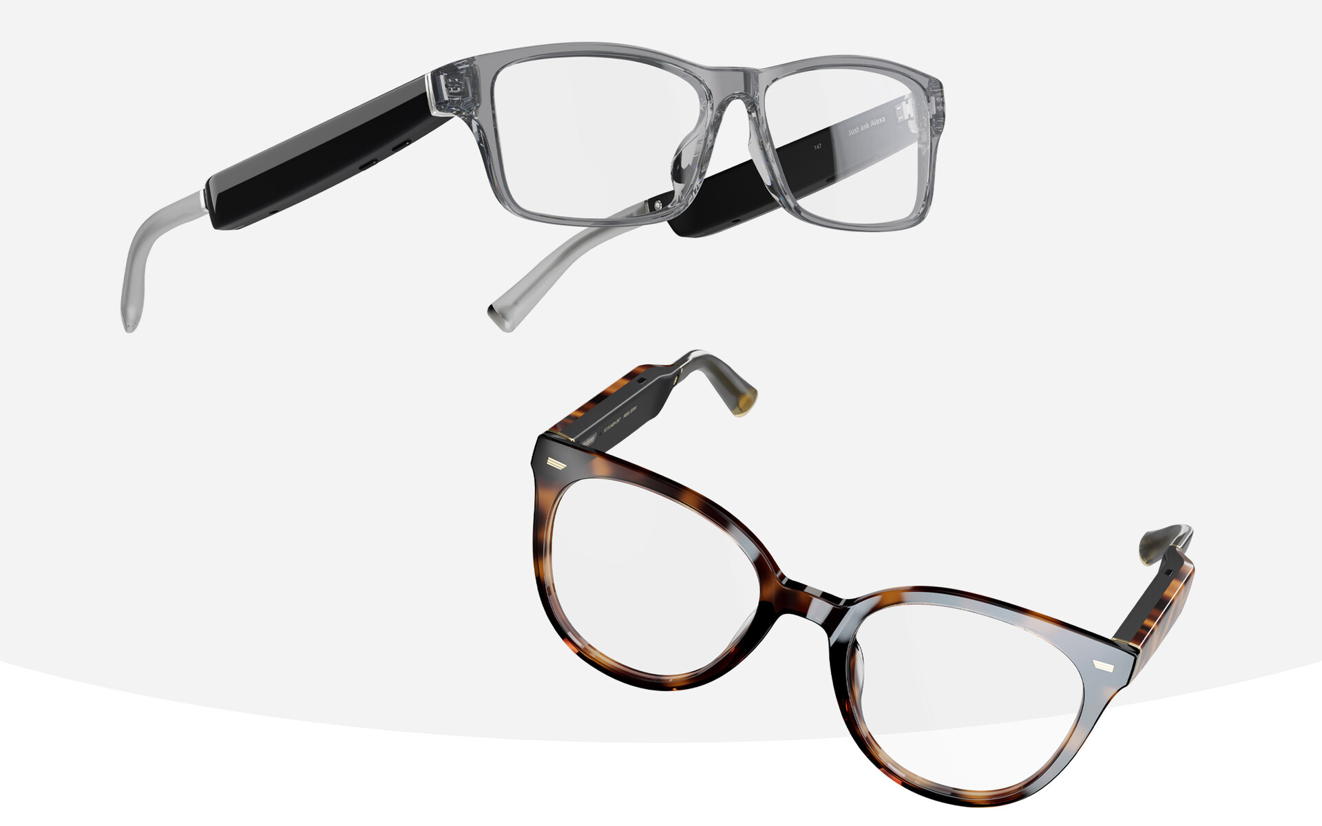 New  Echo Frames (3rd Gen) and Carrera Smart Glasses with