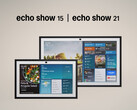 The Amazon Echo Show 15 and Echo Show 21 are smart displays with Fire TV built-in. (Image source: Amazon)