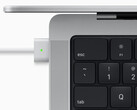 The MacBook Pro 16 can be fast charged only via the MagSafe 3 cable for now. (Image Source: Apple)