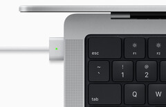 The MacBook Pro 16 can be fast charged only via the MagSafe 3 cable for now. (Image Source: Apple)
