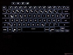 Asus ROG Zephyrus M16 - Backlight