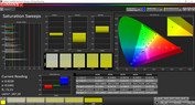 CalMAN Standard – DCI-P3 saturation