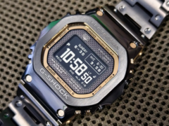 The Casio GMW-BZ5000GD-1, pictured. (Image source: L&amp;W on WatchUSeek)