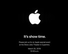 Apple will host its first launch event of 2019 on March 25 at the Steve Jobs Theater. (Image source: Apple)
