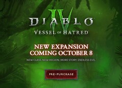 Diavlo IV Vessel of Hatred is already up for pre-order (Image source: Blizzard)