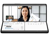 A folding device in 'business' mode. (Source: Samsung)