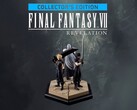 Statues from Final Fantasy 7 Revelation Collector's Edition shown