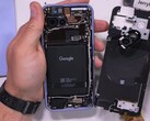 Google Pixel 9a battery replacement disassembly