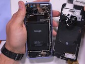 Google Pixel 9a battery replacement disassembly