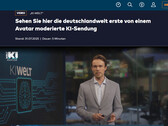 KI-Welt: Welt TV launches first fully AI-produced news show in Germany (Image source: Welt TV)