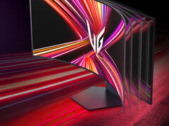The UltraGear OLED 45GX990A marks the return of the bendable gaming monitor form factor. (Image source: LG)