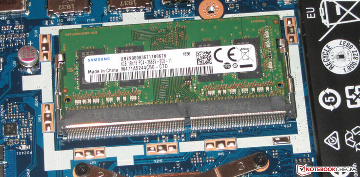 The IdeaPad 330-15IKB has only one SODIMM slot.