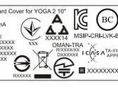 Lenovo Yoga 2 10 FCC listing for Bluetooth keyboard