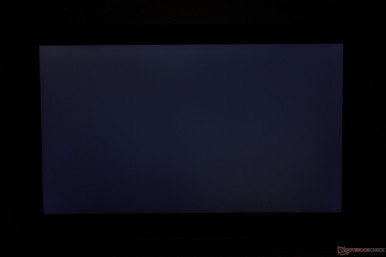 Slight backlight bleeding around top corners