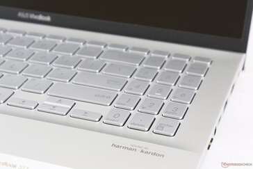 NumPad and Arrow keys are smaller and spongier than the main QWERTY keys